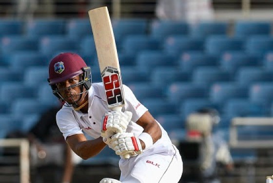 Roston Chase finished the day unbeaten on 82 for Barbados Pride.