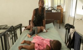 Cholera patients in Haiti (File Photo)
