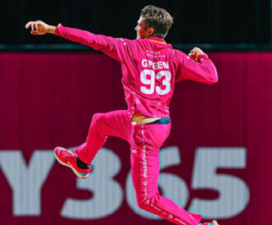Chris Green has been named captain of the Barbados Tridents.