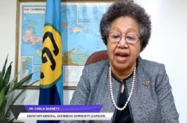 CARICOM Secretary General, Dr. Carla Barnett