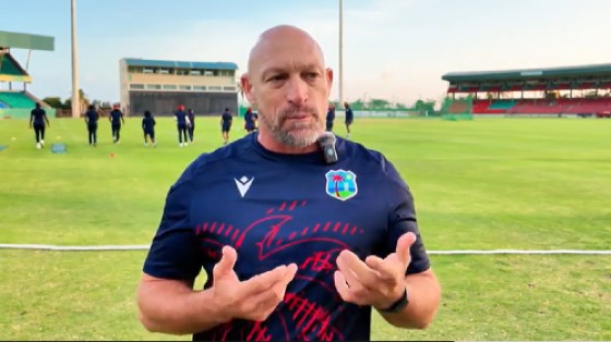 West Indies Women’s head coach Shane Deitz