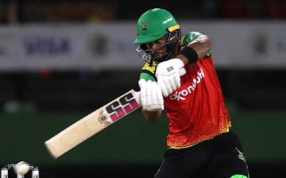 Shai Hope scored an unbeaten 47 to lead the Guyana Amazon Warriors past the Antigua and Barbuda Falcons.