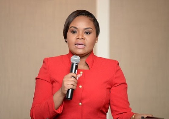 Sports Minister Shamfa Cudjoe