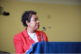 Democratic Congresswoman Yvette D. Clarke. (photo courtesy of The Five Fifths)