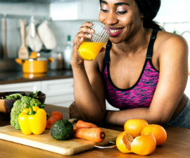 A combination of good foods can improve health. Photograph (c) Rawpixel / iStock via Getty Images Plus