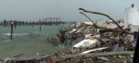 Devastation of Marsh Harbour by Hurricane Dorian – Sep. 2019 (File photo)