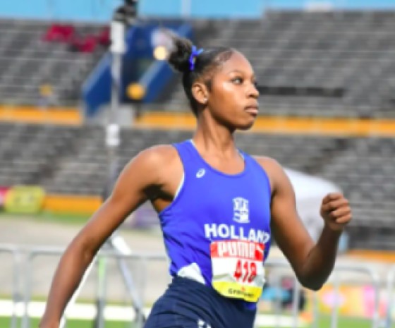 Holland High School’s Shanoya Douglas