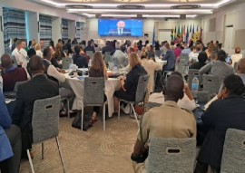 Delegates attending the high-level seminar, titled Gangs of the Eastern Caribbean and Their Involvement in International Drug Trafficking in St. Lucia (OECS Photo)