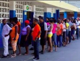 Jamaicans voting (File Photo)