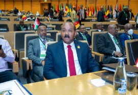 Antigua and Barbuda Prime Minister Gaston Browne addressing second Africa-CARICOM summit (CMC Photo)