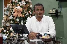 CJIA’s Chief Executive Officer Ramesh Ghir (DPI Photo)