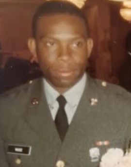 Godfrey Wade when he served in the U.S. military (Picture courtesy of April Watkins)