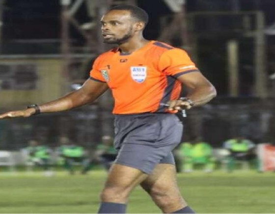FIFA referee Shavin Greene. (CMC Photo)