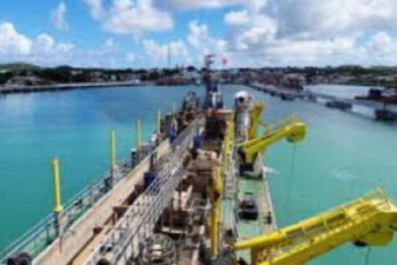 Dredging work at the deep Water Harbor (File Photo)