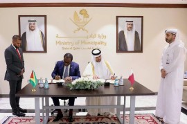 Minister of Foreign Affairs and International Cooperation, Hugh Hilton Todd, and Qatar’s Minister of Municipality, Abdullah bin Hamad Al-Attiyah, signed a Memorandum of Understanding (MoU) on agricultural technology.