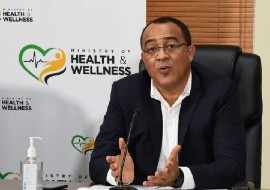 Minister of Health and Wellness Dr. Christopher Tufton