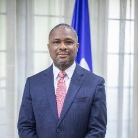 Haiti’s Foreign Affairs Minister, Jean-Victor Harvel Jean-Baptiste.