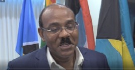 Prime Minister Gaston Browne