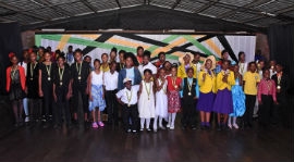 The 2019 National Children’s Gospel Song Competition finalists.