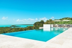 Sailrock Resort offers spectacular pool views.