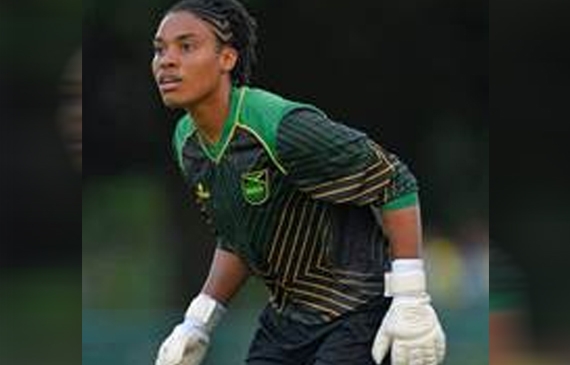 Nicole McClure…first last of attack…last line of defence! Reggae Girlz Goalkeeper