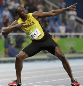 Bolt’s pose and personality buoyed track and field.