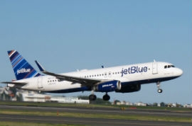 JetBlue Airways is taking off from New York to St. Thomas this fall.