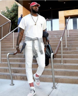 LeBron James is just one of the NBA stars who has worn We Are One gear. (Photo courtesy Kenny Westray