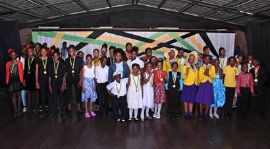 The 2019 National Children’s Gospel Song Competition finalists.