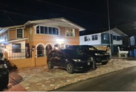 Juan Edghill’s home (Photo Stabroek Newspaper)