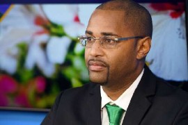 Transport Minister, Lawrence Scott