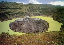 Crater of the La Soufriere Volcano on St. Vincent. Image Credit: THE UNIVERSITY OF THE WEST INDIES, SEISMIC RESEARCH UNIT