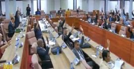 Suriname legislators voting for Money Laundering and Terrorism Financing Prevention and Combating Act on Tuesday