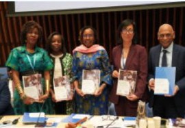 Chair of the CHCF, Leslie Ramsammy, (Right) former Guyana minister of health and permanent representative of Guyana to the United Nations Office in Geneva