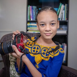 Maria Marshall (Photo credit: UNICEF/Eastern Caribbean)