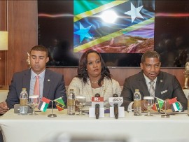 Minister of Tourism, Civil Aviation and Urban Development the Honorable Marsha Henderson