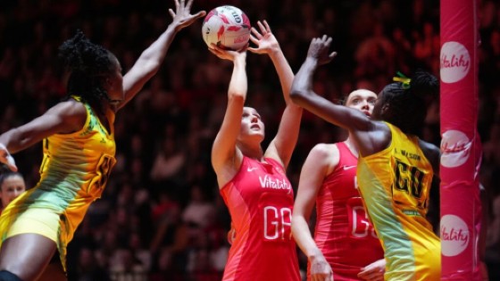 Jamaica’s Sunshine Girls were thoroughly outplayed by England in the just concluded Vitality Netball Series