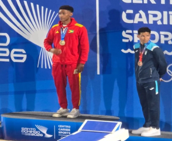Raekwon Noel captured his third successive gold medal at the Central American and Caribbean Games.