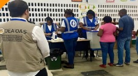 A member of the OAS Electoral