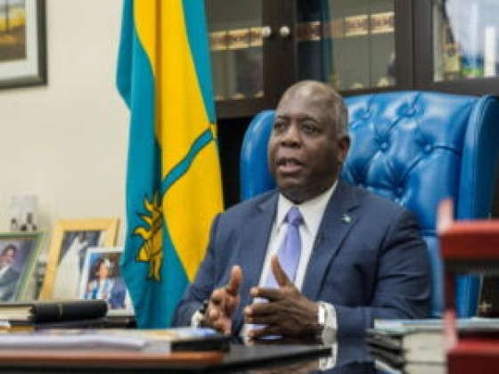 Prime Minister and Minister of Finance, Phillip Davis