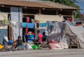 Displaced people in Haiti (OCHA Photo)