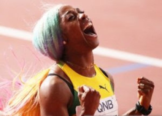 Shelly-Ann Fraser-Pryce.