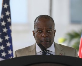 US assistant secretary for the Bureau of International Narcotics and Law Enforcement Affairs, Todd D. Robinson. (AP Photo/Matias Delacroix)