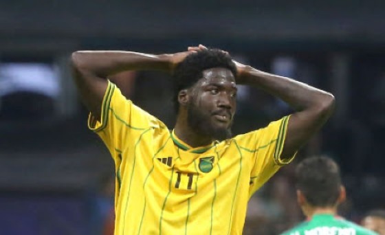 Shamar Nicholson … scored for Jamaica.