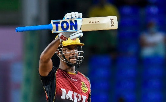 Lendl Simmons struck a century in the semi-final.