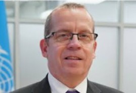 UN Resident Coordinator,  Simon Springett