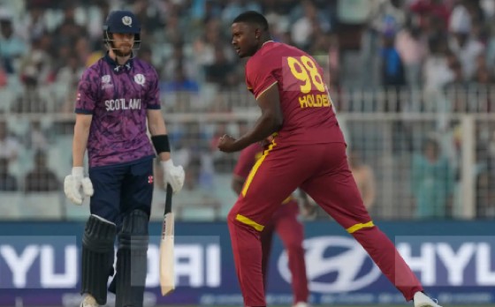 Jason Holder was named to the T20 World Cup Team of the Tournament