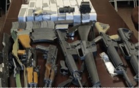 Weapons and ammunition are often trafficked into Haiti along the same routes as drugs (UN photo)