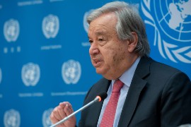 UN Secretary-General Antonio Guterres