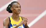 Barbadian Sada Williams took bronze in the women’s 400 metres.